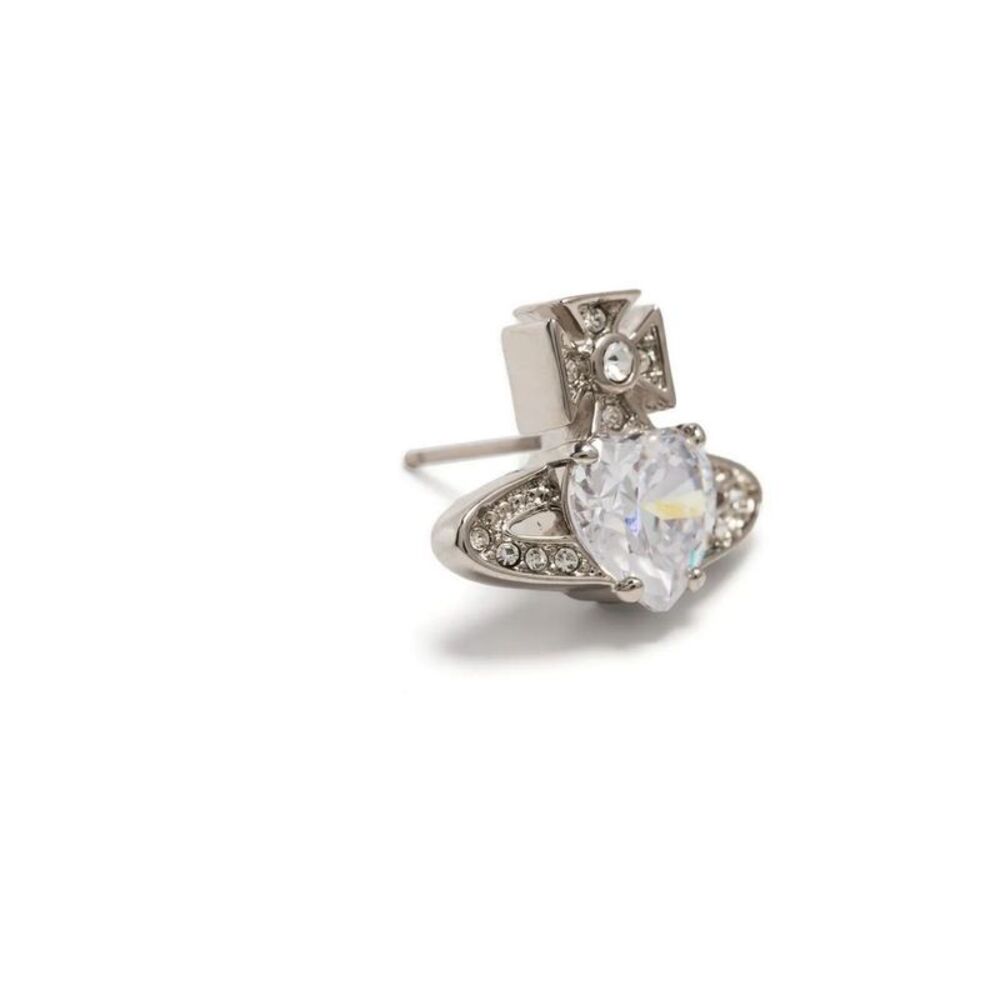 Ariella Heart-Shaped Stone Earrings Women